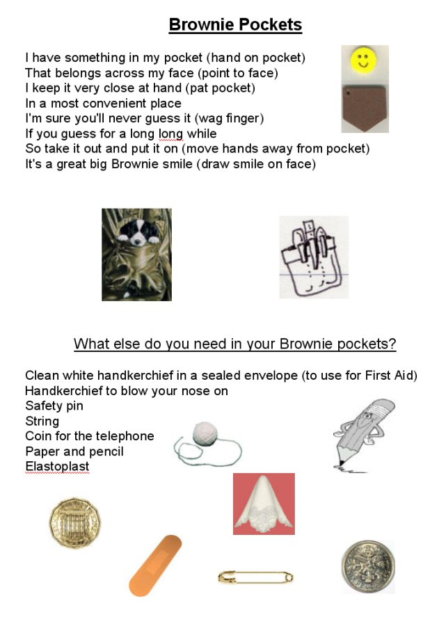 Guiding UK songs Brownie Smile